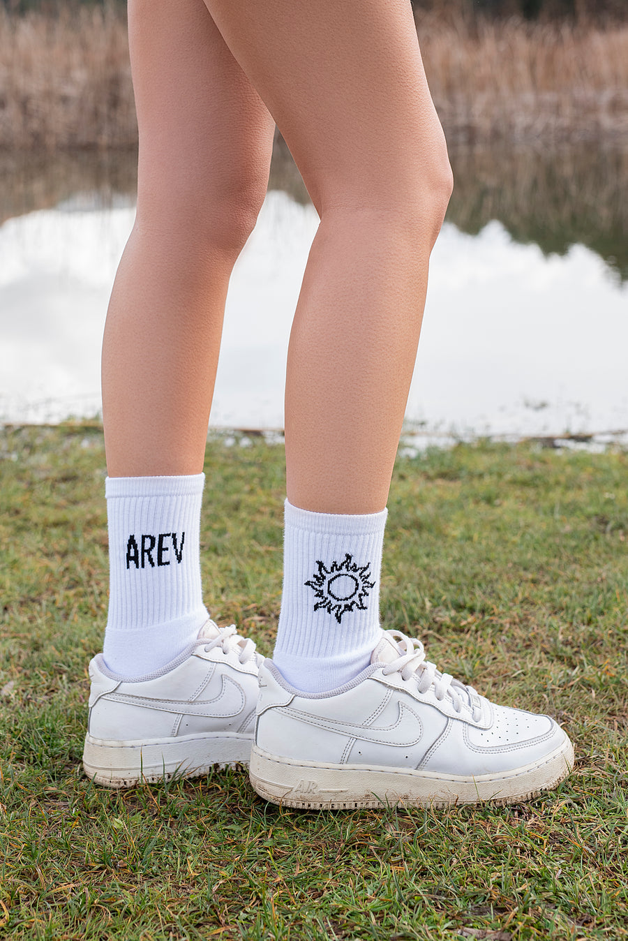 Arev socks - White