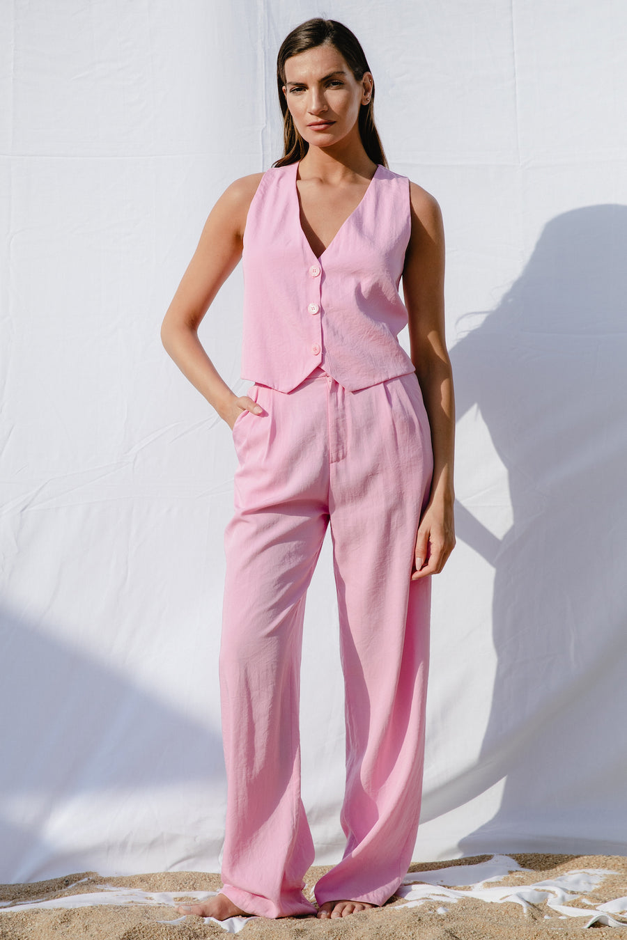 Annecy Trousers - Pink